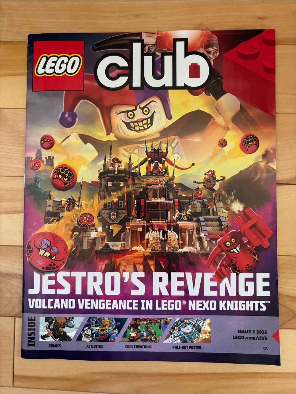 LEGO Club Magazine’s from 2015 and 2016
